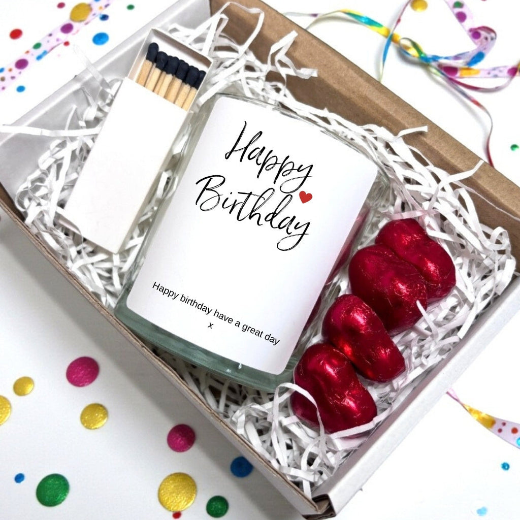 Happy Birthday Candle Gift Set