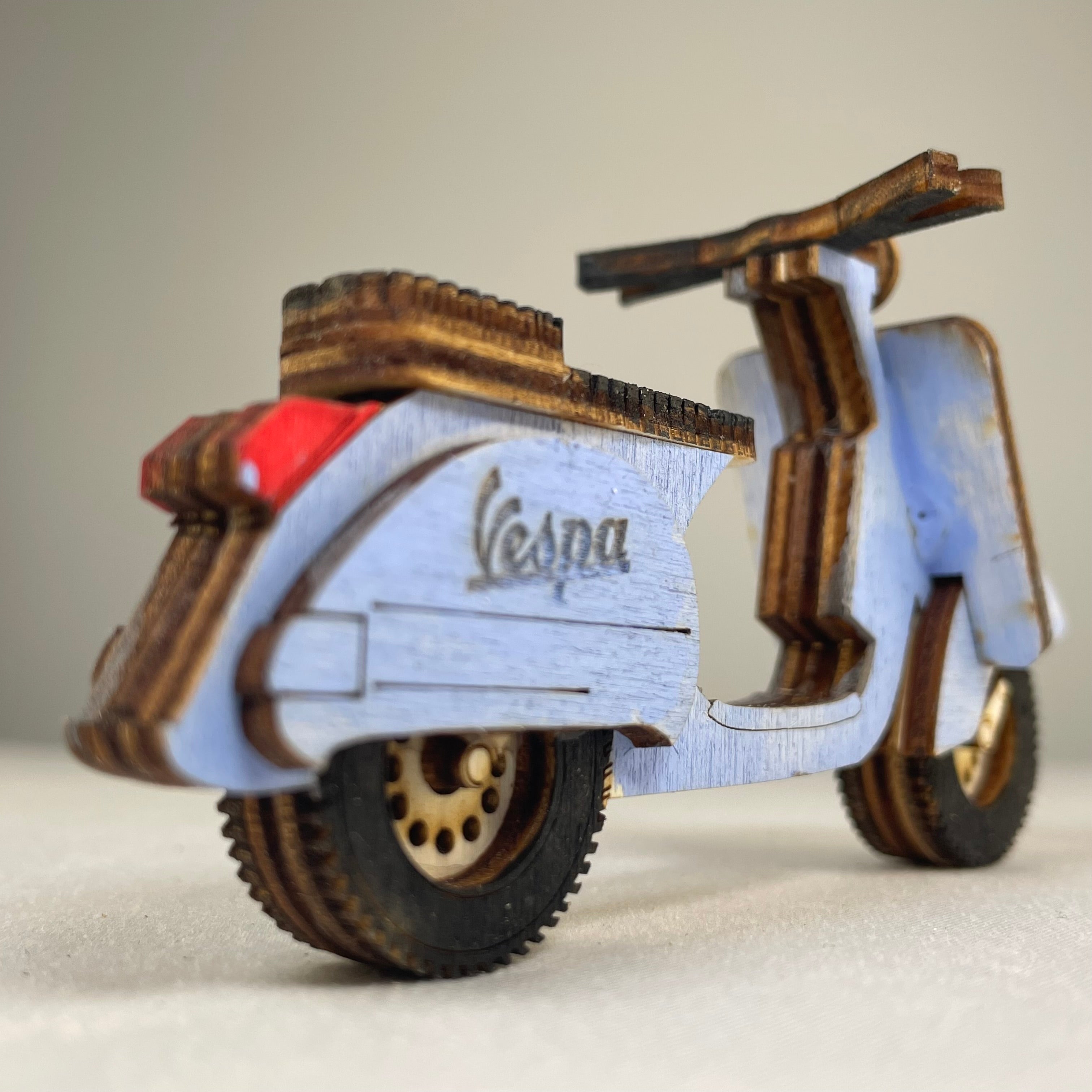 Vespa Ornmanent - Handmade Ornament by Curious Rabbit ®