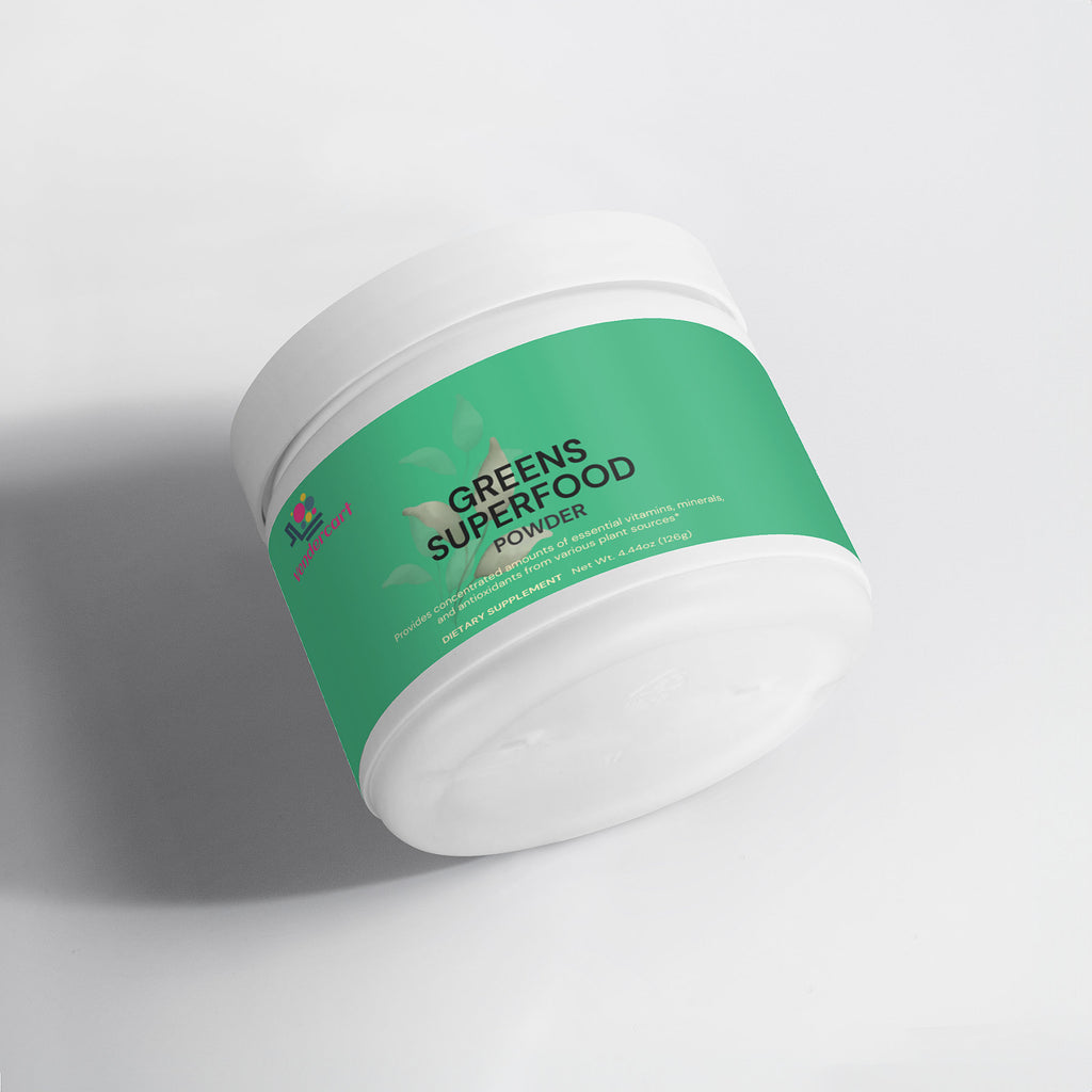 Plant-Powered Greens Powder Supplement