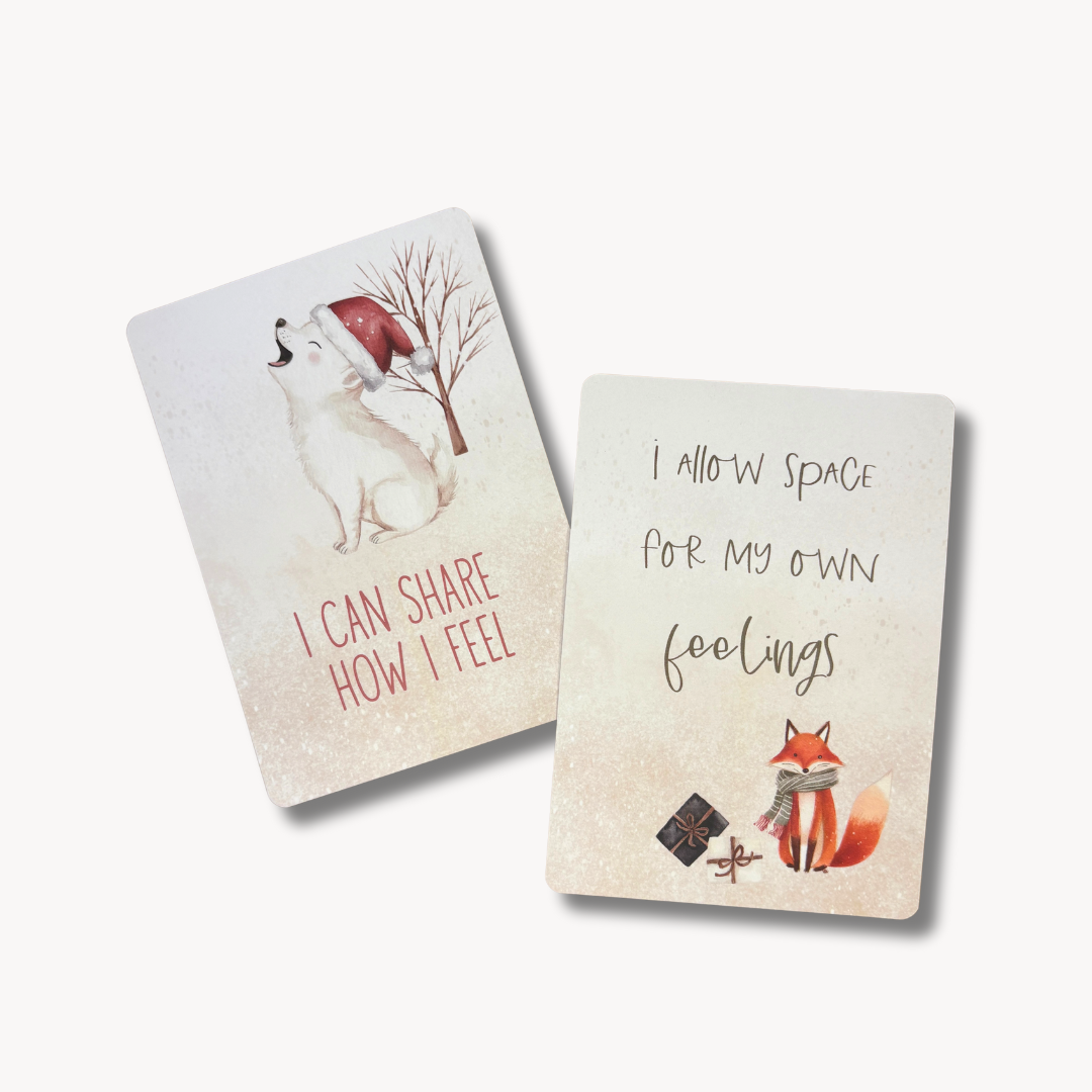 Festive Affirmation Cards | 25 Cards | Adults & Children