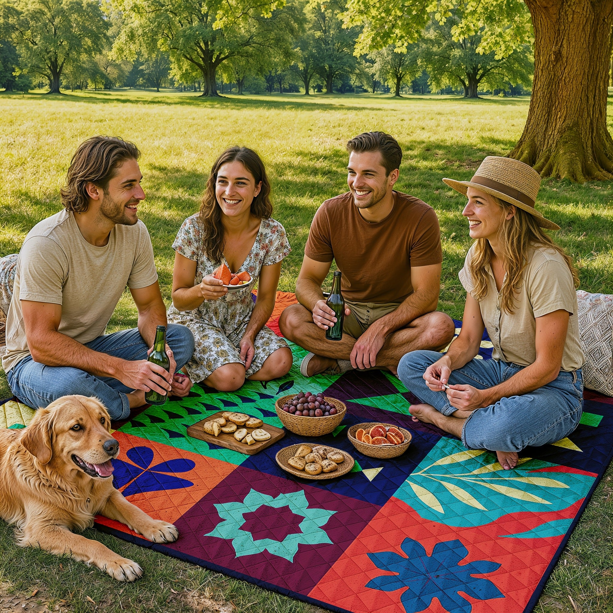 Extra Large Foldable Picnic Blanket