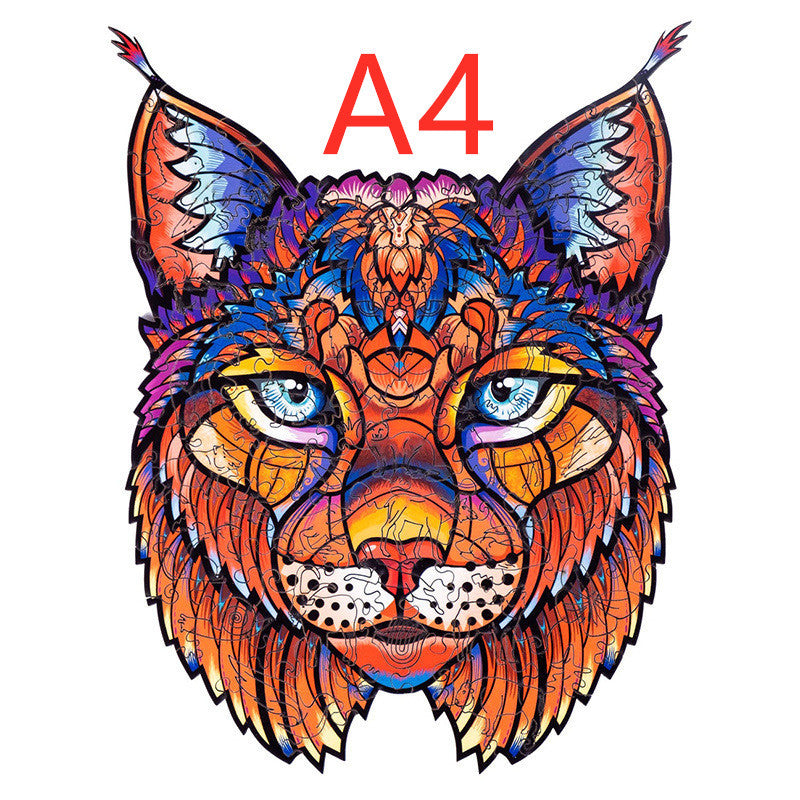 DIY Wooden Puzzles Animal