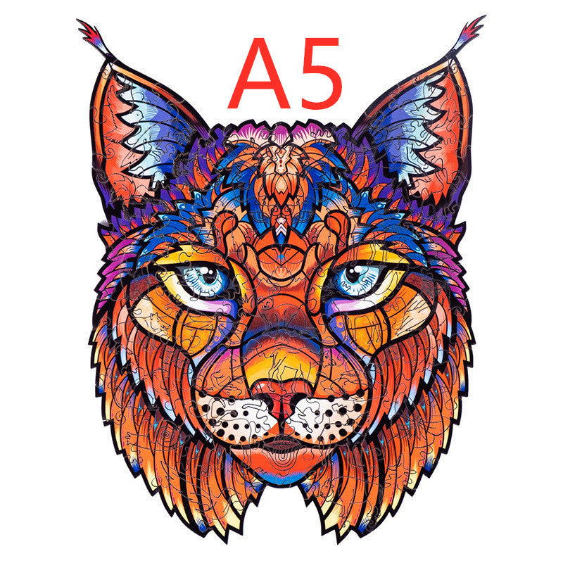 DIY Wooden Puzzles Animal