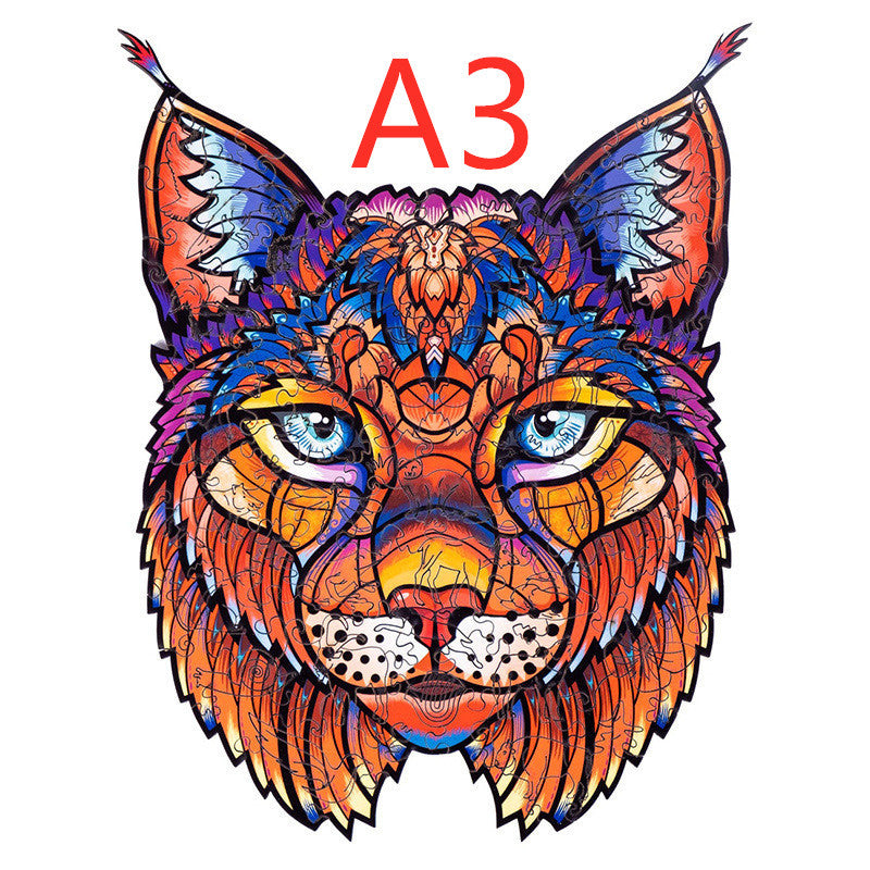 DIY Wooden Puzzles Animal