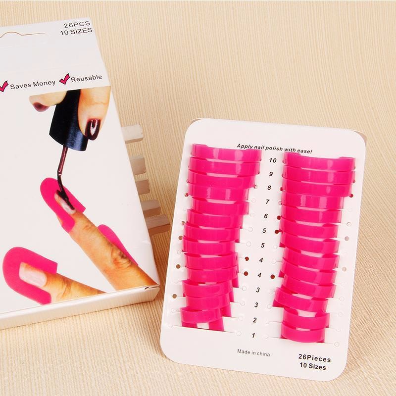 26-Piece Nail Art Pinching Clips