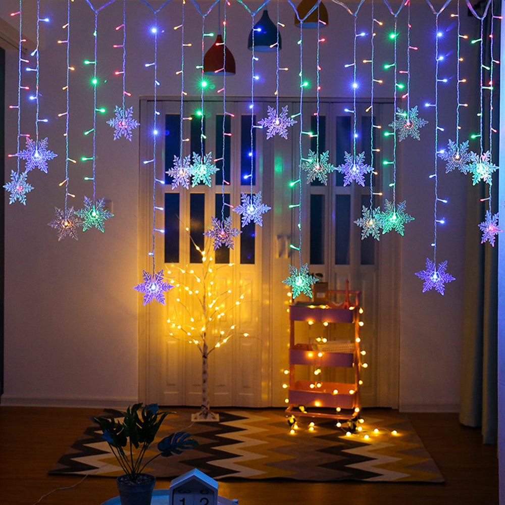 LED Snowflake Hanging Light