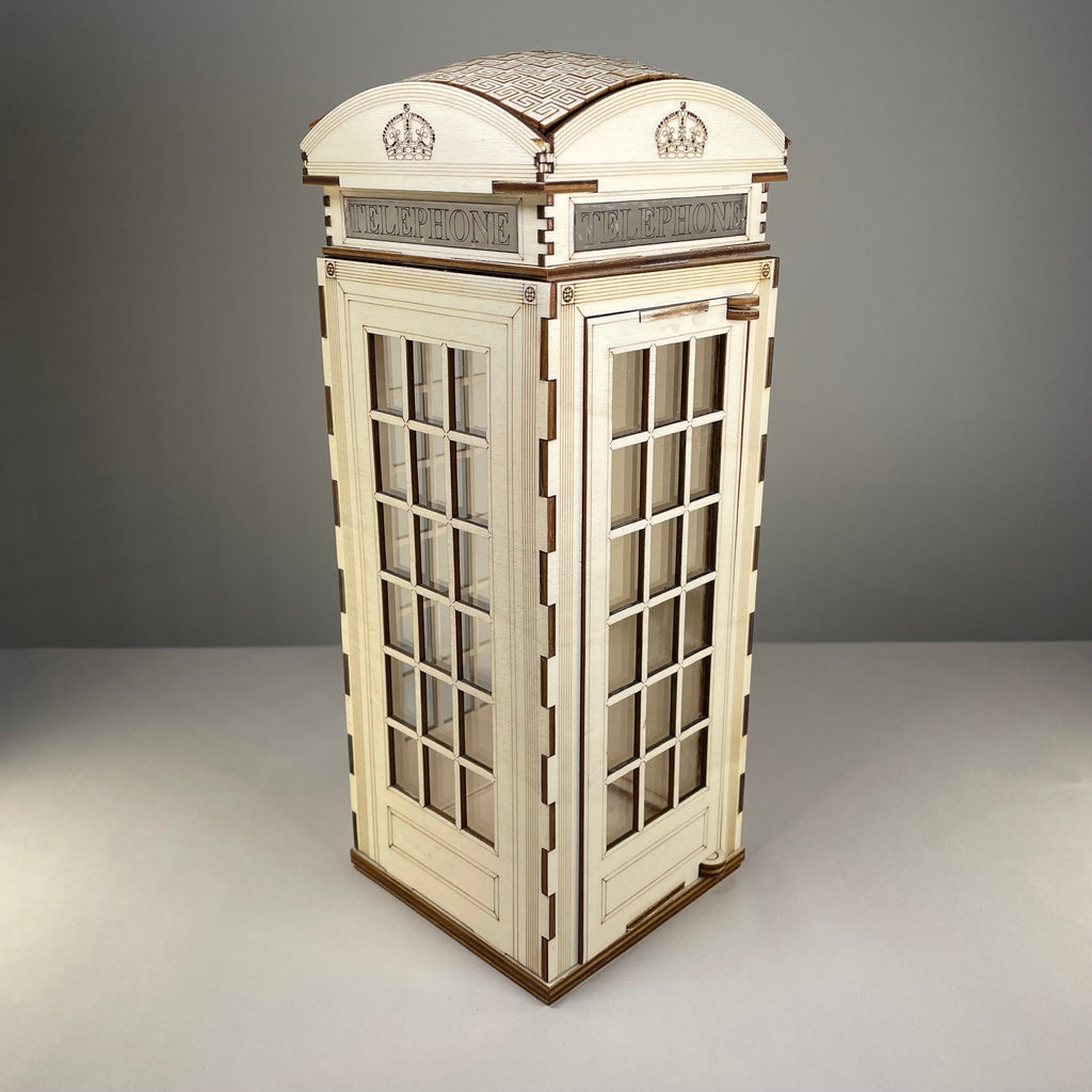 Lampe Cabine Téléphonique - Modèle Pré-Assemblé par Curious Rabbit ®