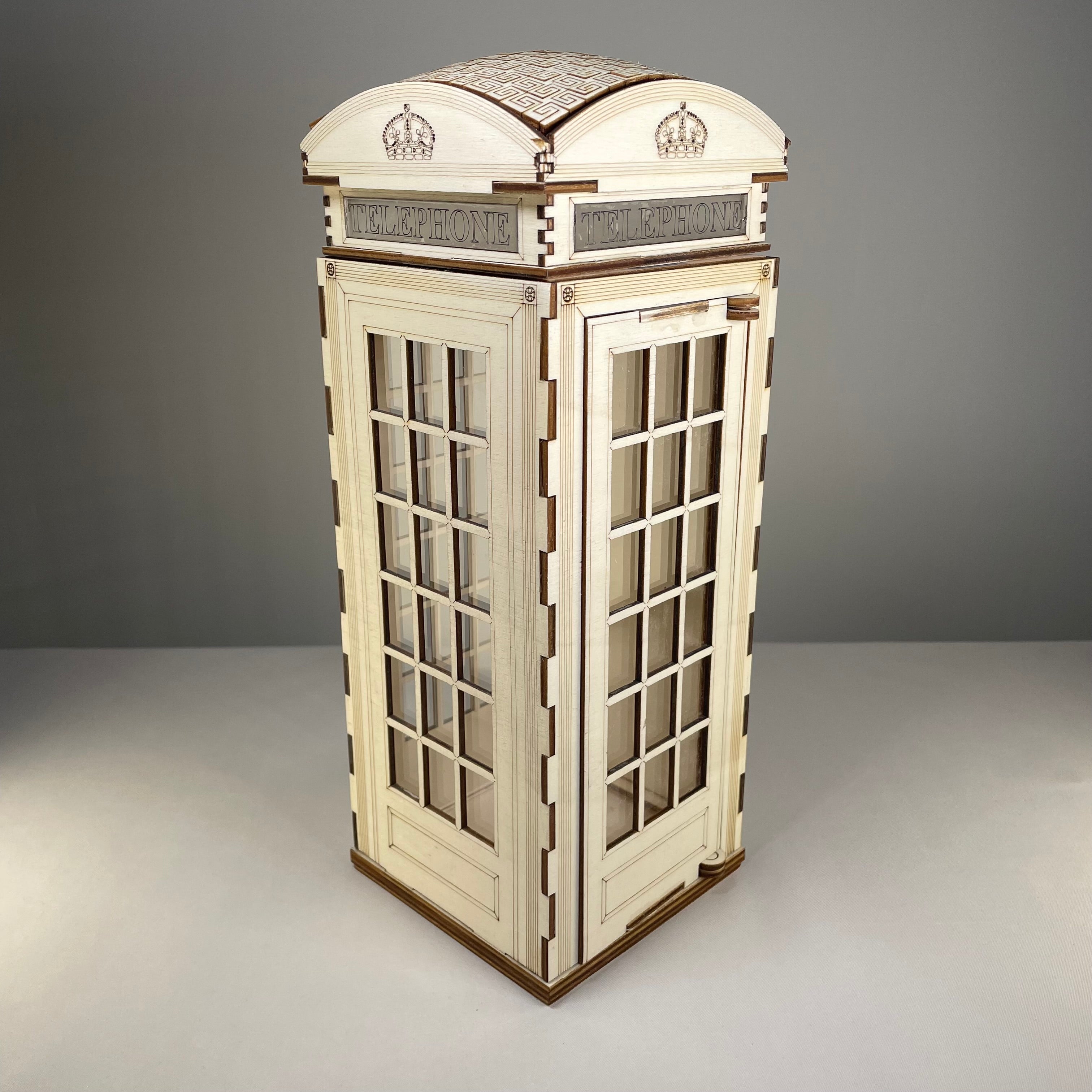 Lampe Cabine Téléphonique - Modèle Pré-Assemblé par Curious Rabbit ®
