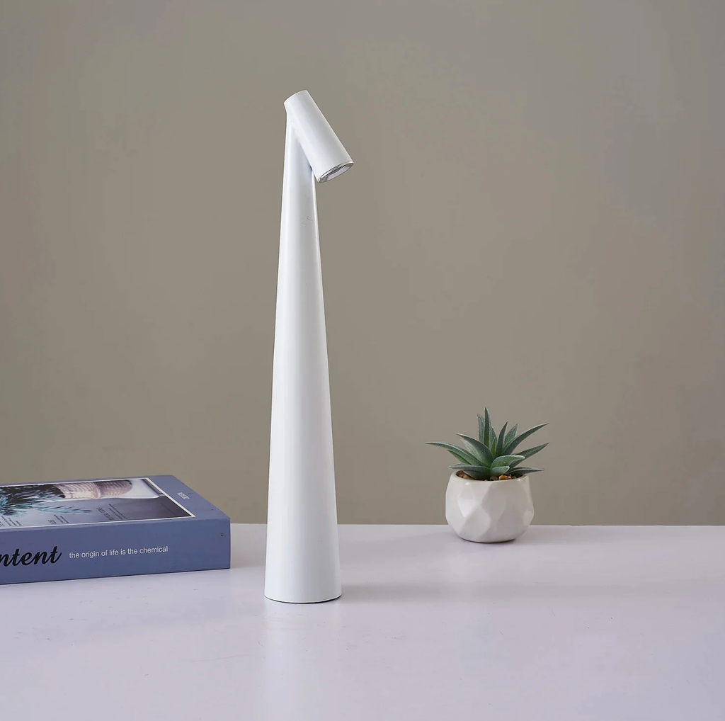 Wireless LED Table Lamp with Touch Dimming Function