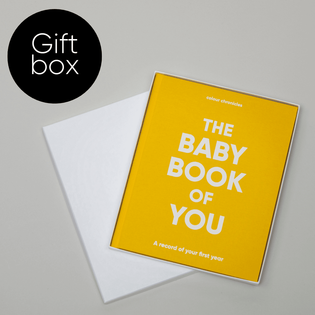 The Baby Book of You – First Year Baby Memory Book