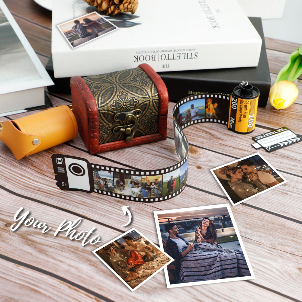 DIY Memory Film Photo Keychain