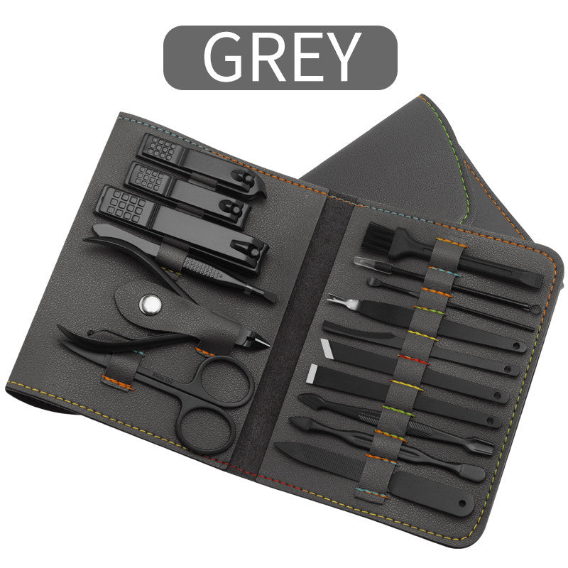 Professional Manicure & Pedicure Kit | Luxury Stainless Steel Set