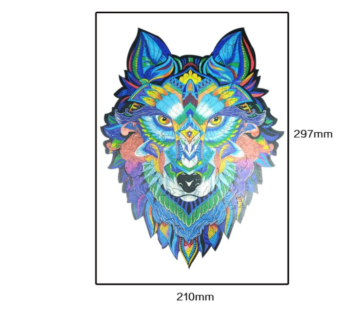 DIY Wooden Puzzles Animal