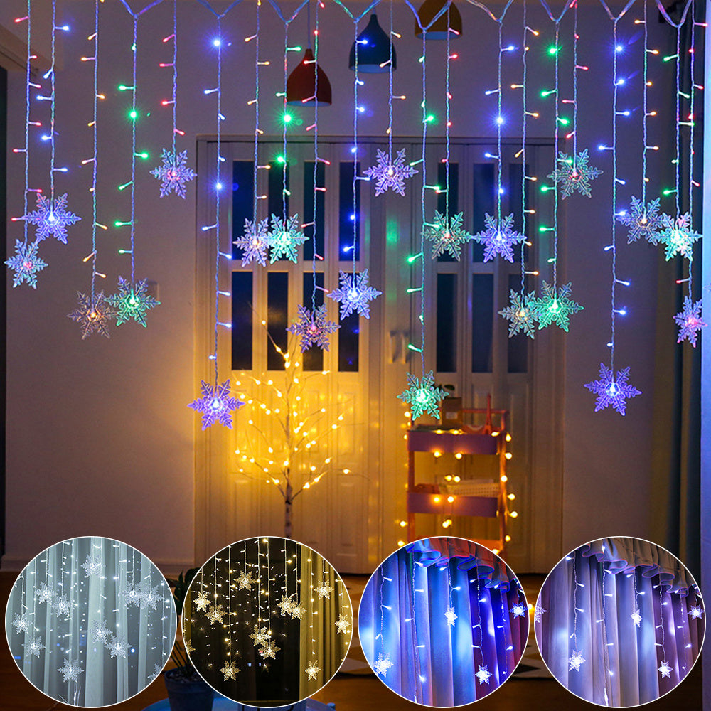 LED Snowflake Hanging Light