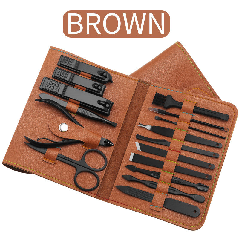 Professional Manicure & Pedicure Kit | Luxury Stainless Steel Set