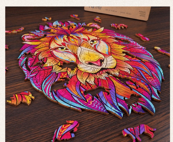DIY Wooden Puzzles Animal