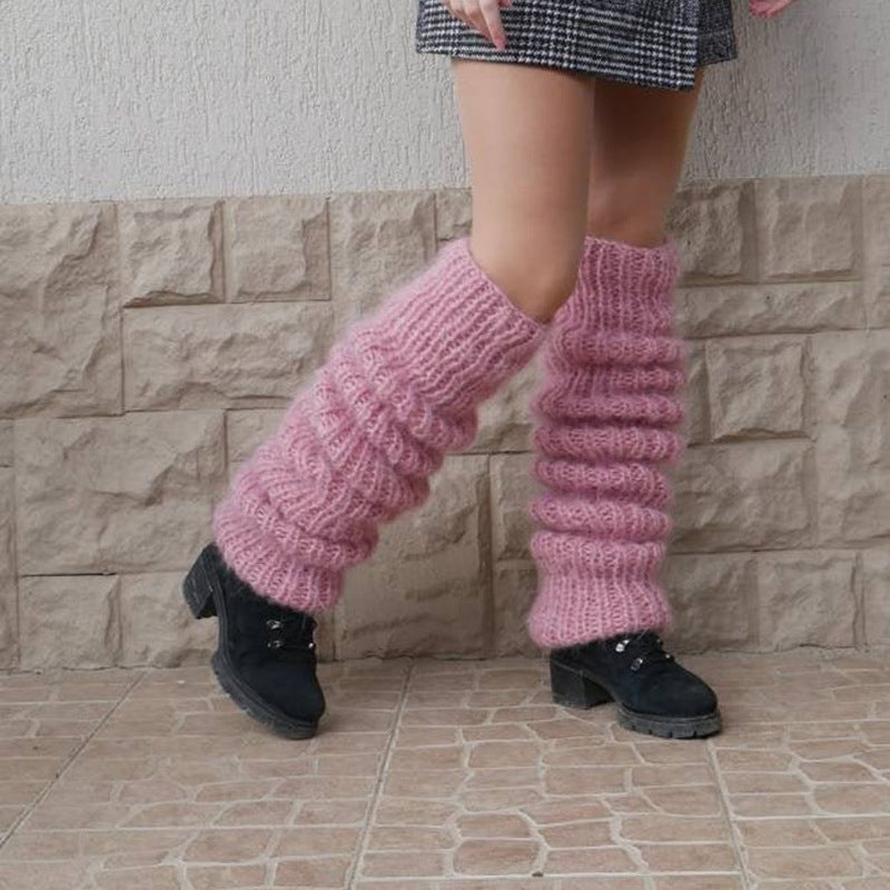 Chaussettes hautes en mohair