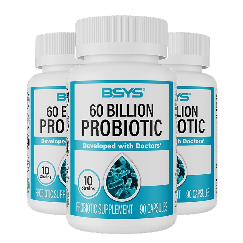 BSYS 60 Billion CFU Probiotic Capsules