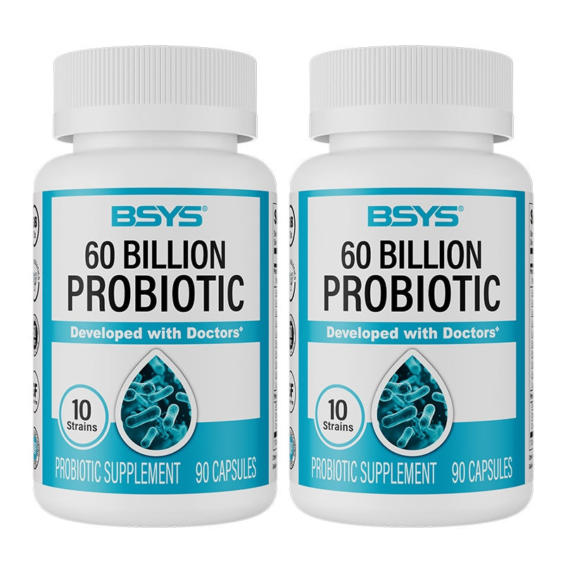 BSYS 60 Billion CFU Probiotic Capsules
