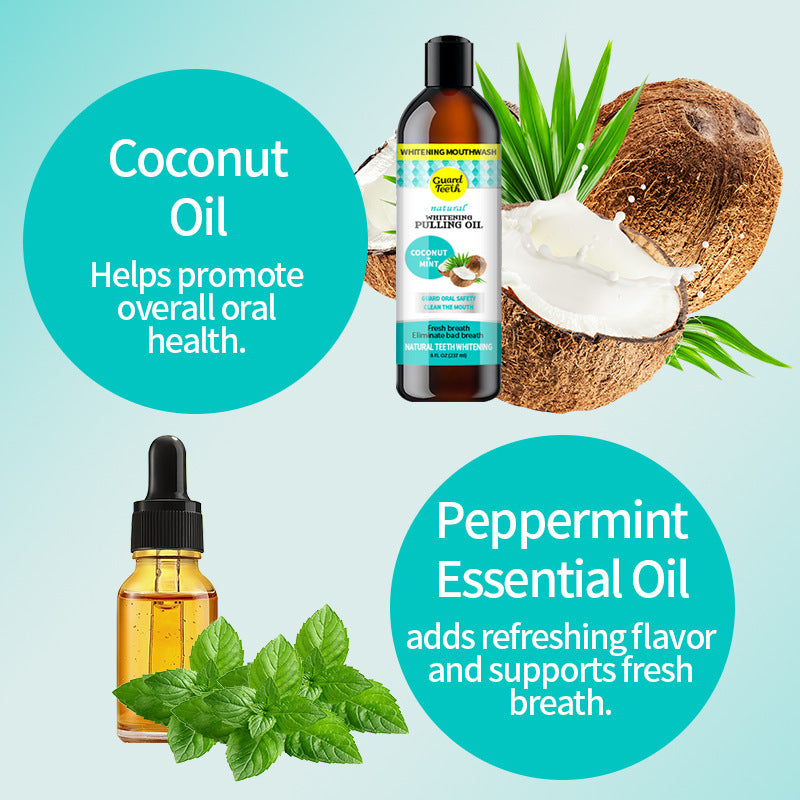 Whitening Mouthwash Pulling Oil