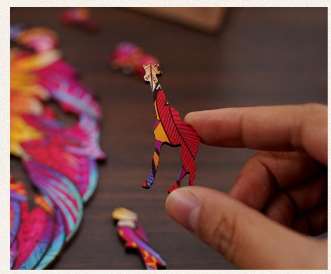 DIY Wooden Puzzles Animal