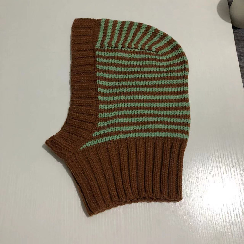 Bonnet en tricot pull-over