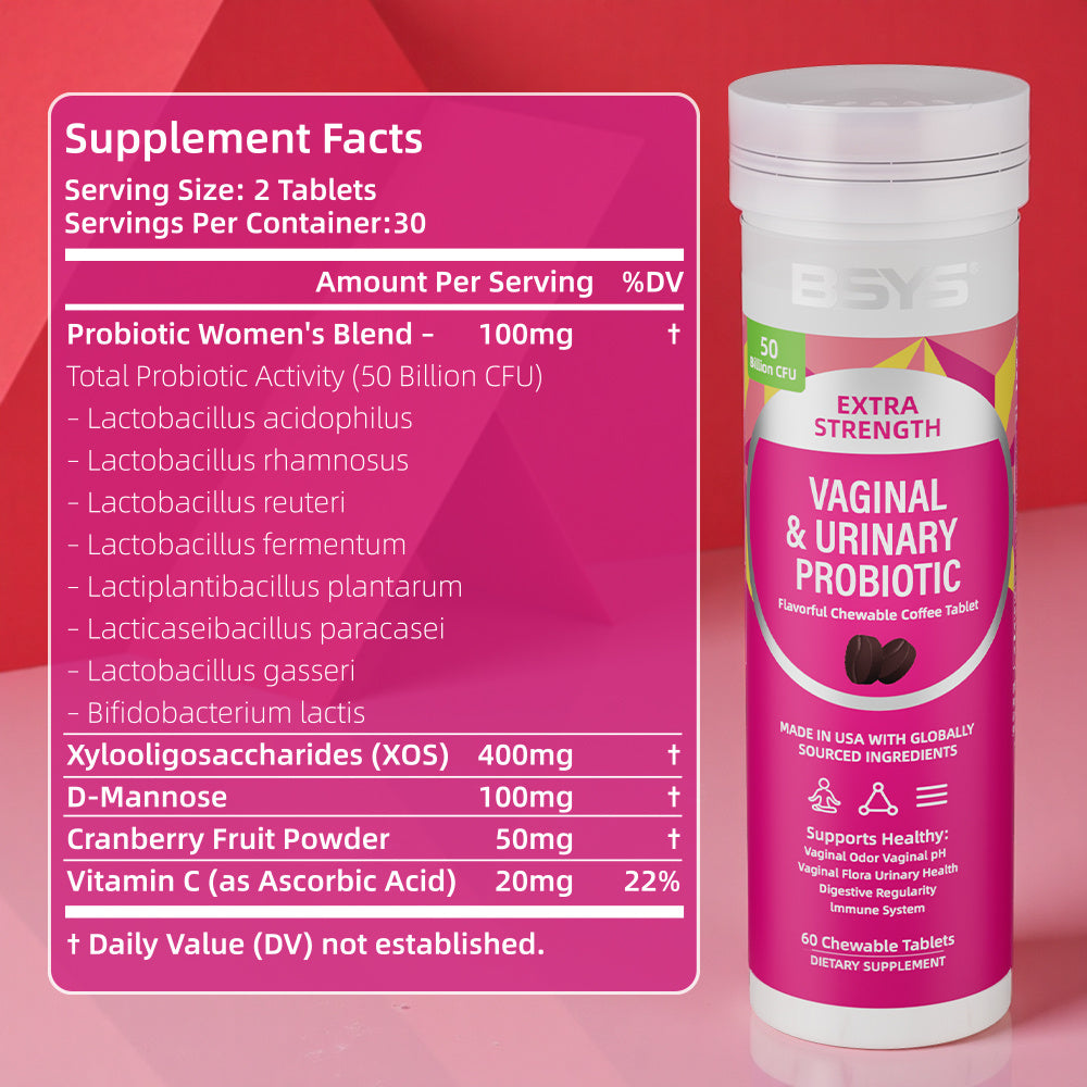 BSYS Vaginal Probiotics Chews