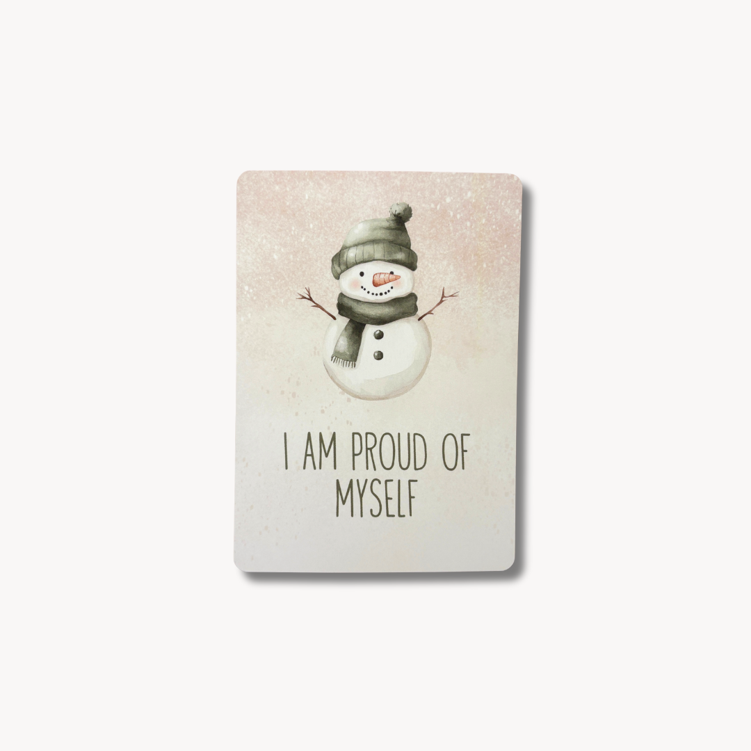 Festive Affirmation Cards | 25 Cards | Adults & Children