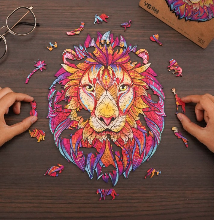 DIY Wooden Puzzles Animal