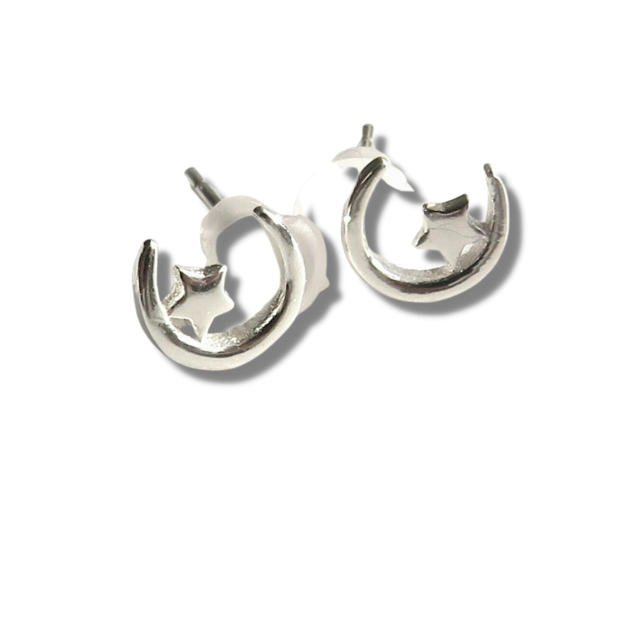 Love You to the Moon & Back Silver Earrings Mini Gift Hamper