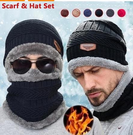 Beanie Hat & Scarf Set