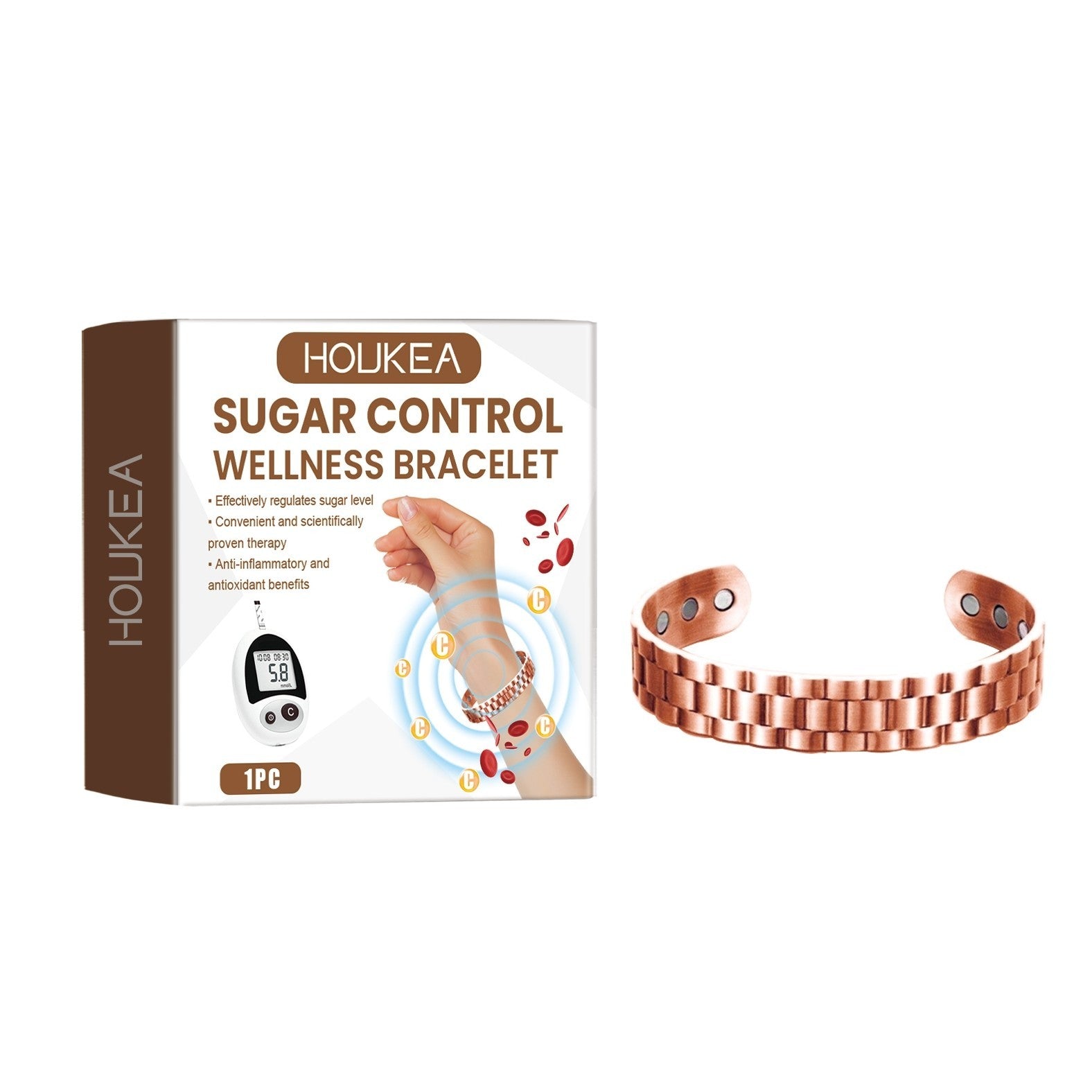 GlucoBalance Wellness Bracelet