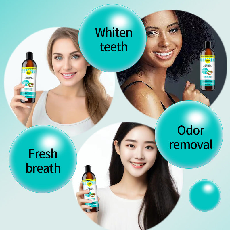 Whitening Mouthwash Pulling Oil