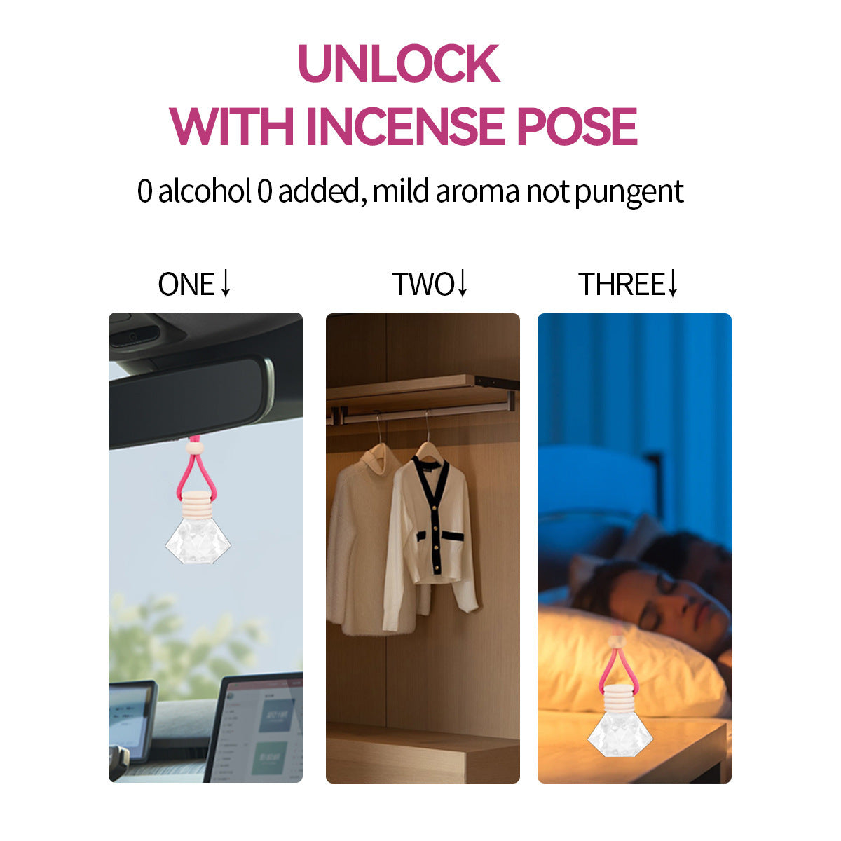 Car Ornament Perfume Pendant