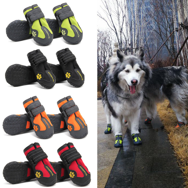 Non-Slip Luminous Dog Shoes