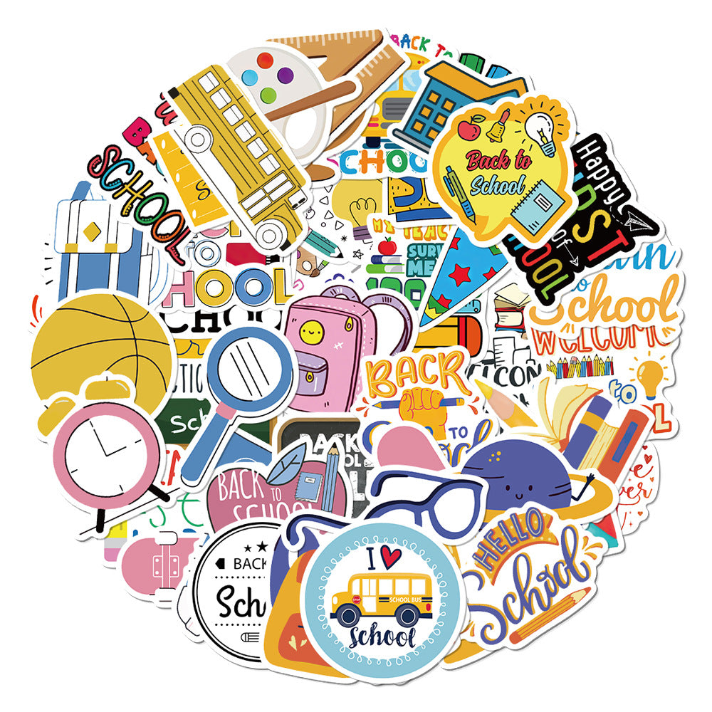 Autocollants graffiti pour ordinateur portable et journal intime