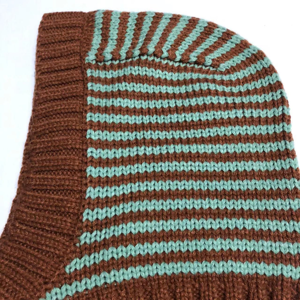 Bonnet en tricot pull-over