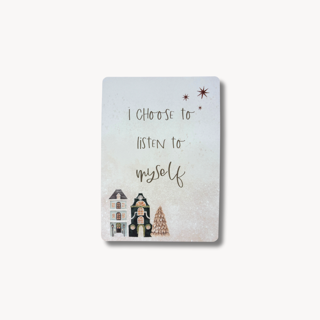 Festive Affirmation Cards | 25 Cards | Adults & Children