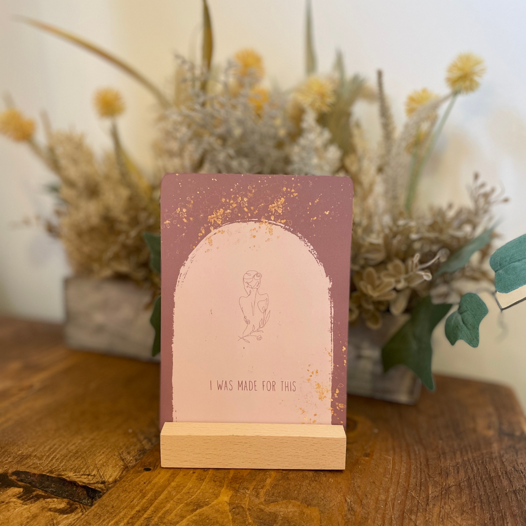 Pregnancy Affirmation Cards | 20 Cards | Calm, Strength & Encouragement