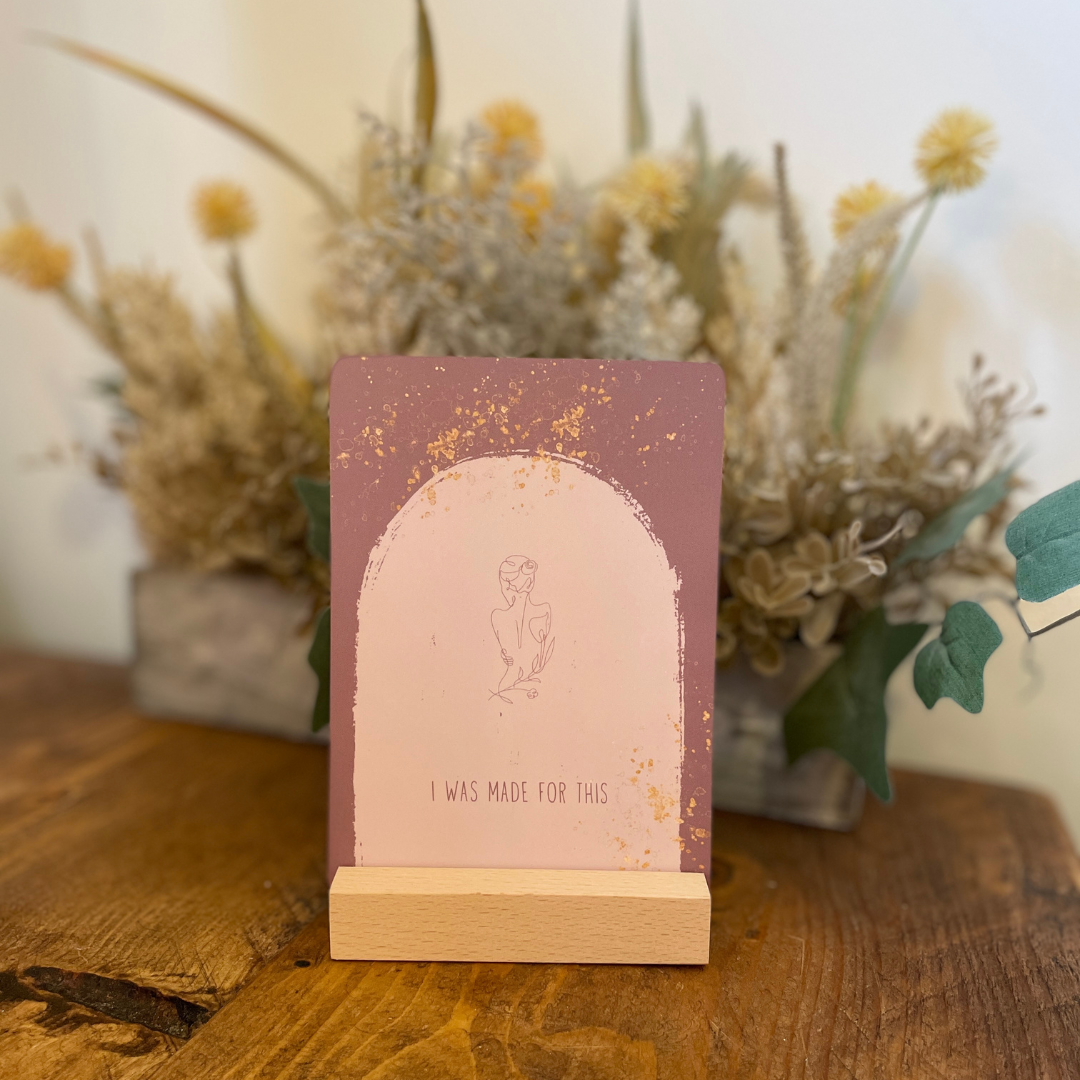 Pregnancy Affirmation Cards | 20 Cards | Calm, Strength & Encouragement