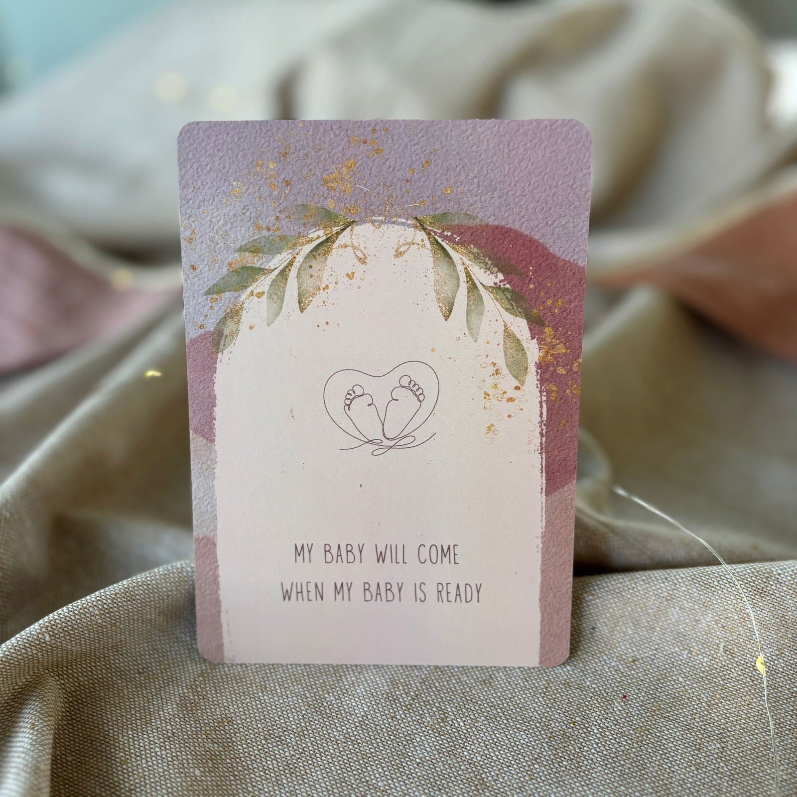 Pregnancy Affirmation Cards | 20 Cards | Calm, Strength & Encouragement