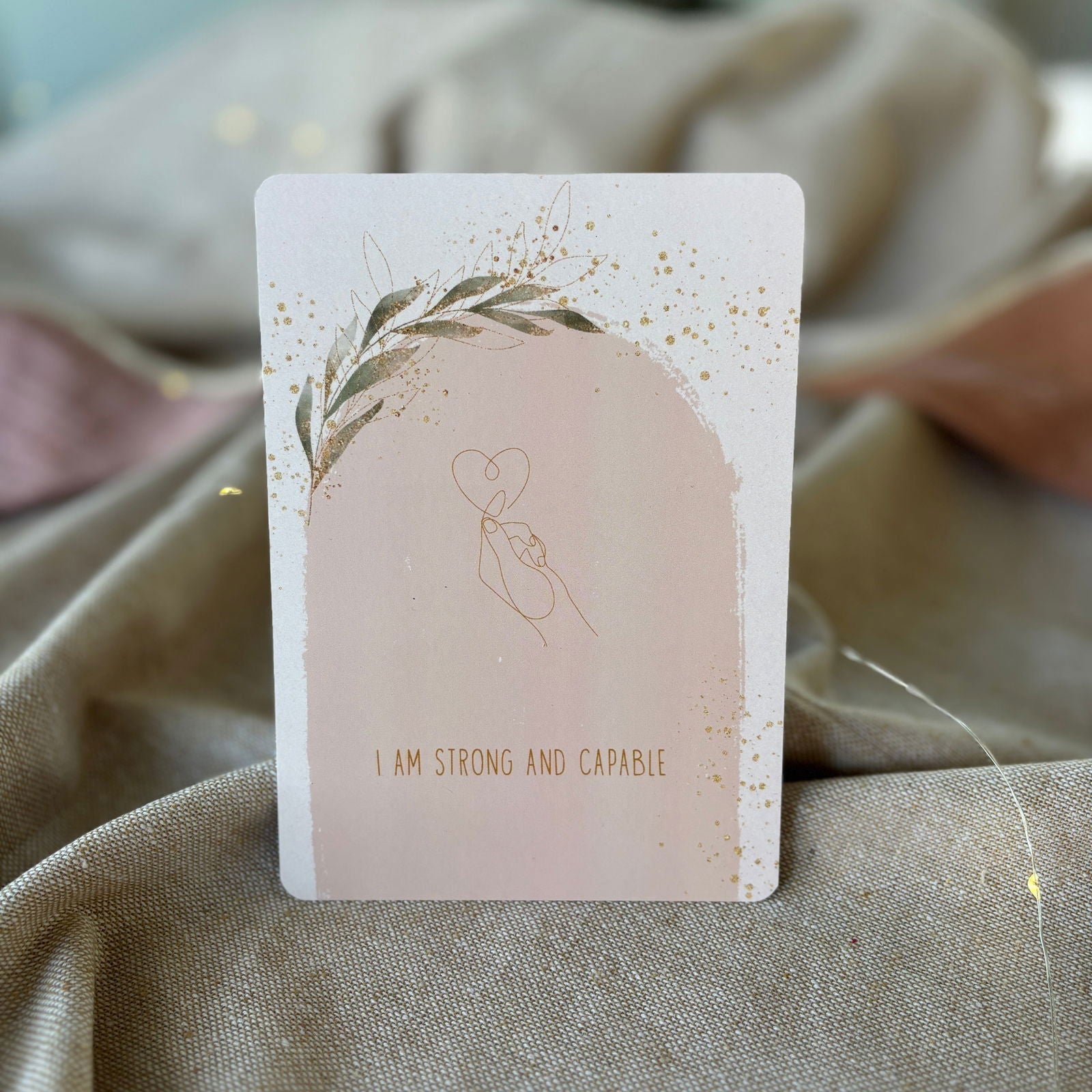 Pregnancy Affirmation Cards | 20 Cards | Calm, Strength & Encouragement
