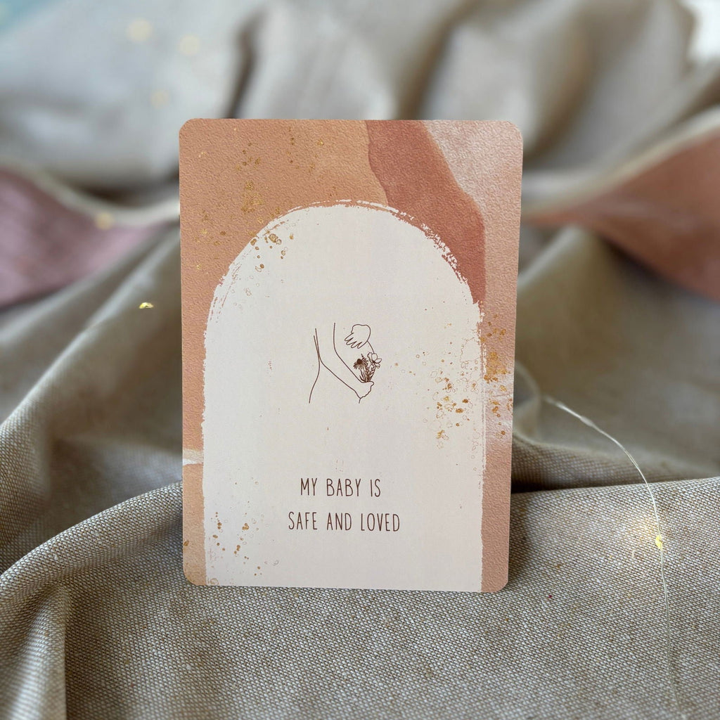 Pregnancy Affirmation Cards | 20 Cards | Calm, Strength & Encouragement
