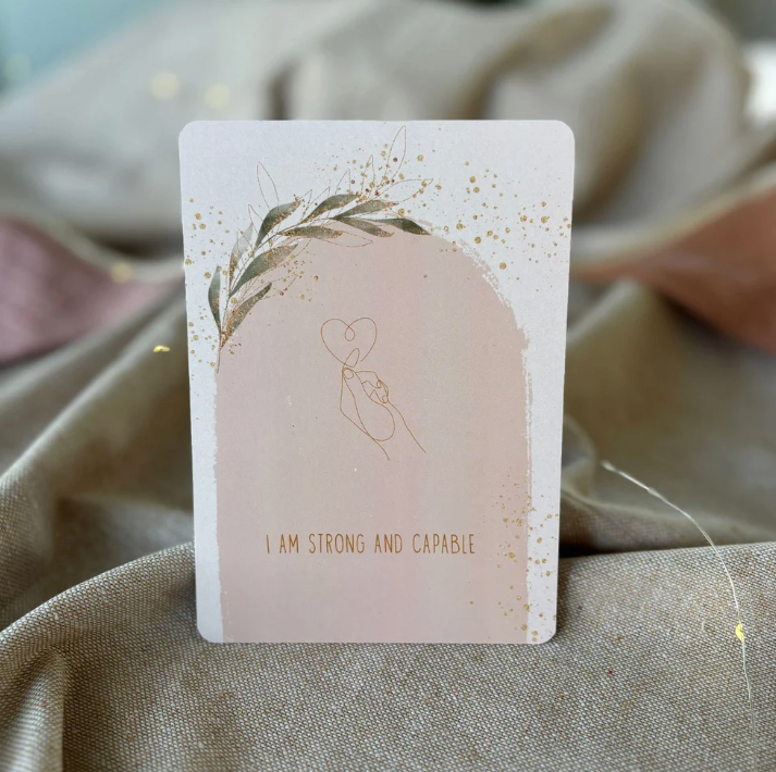 Pregnancy Affirmation Cards | 20 Cards | Calm, Strength & Encouragement