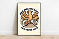Phoenix Wall Art Print – "What Once Was Ashes Can Never Burn"