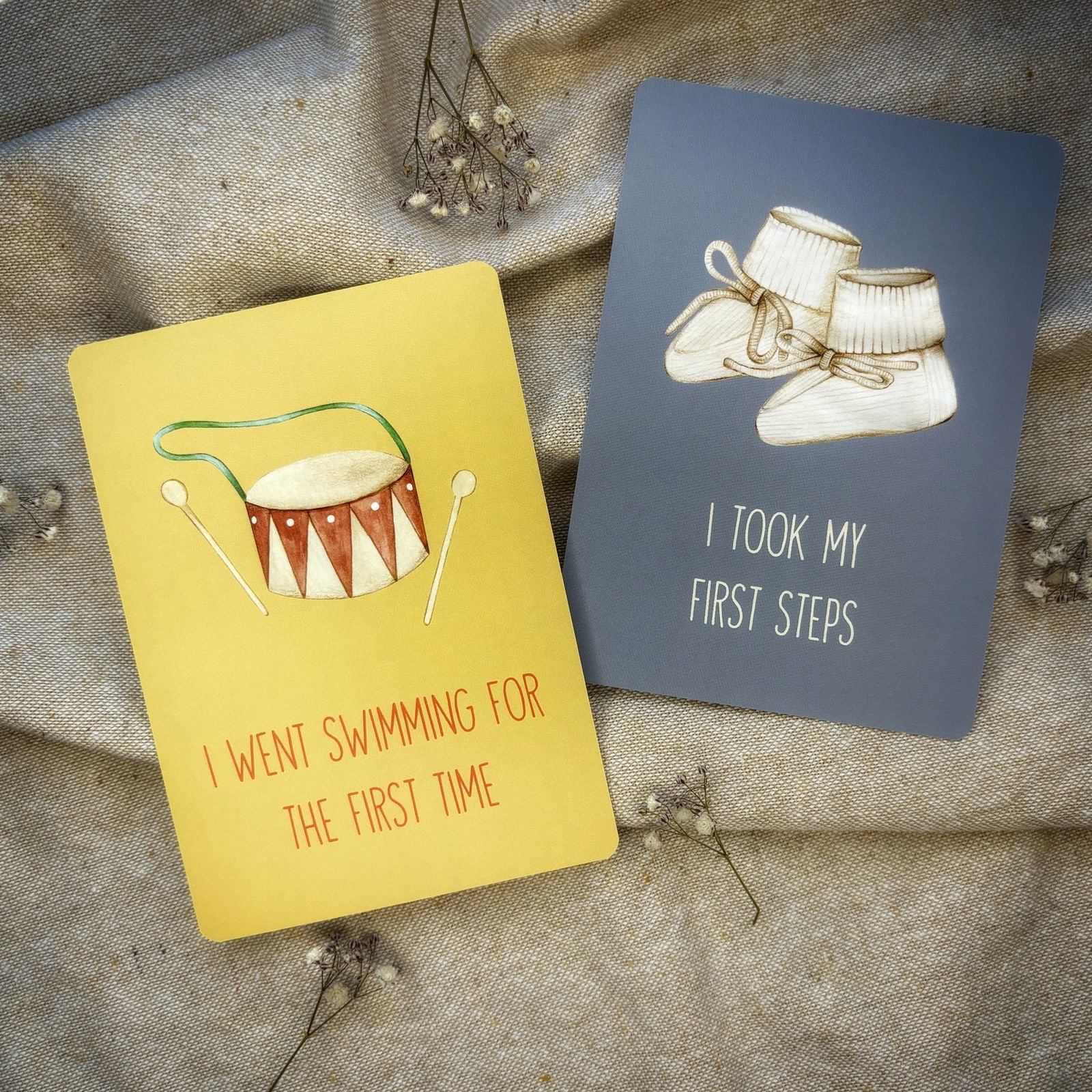 Baby Milestone Cards | 30 Cards