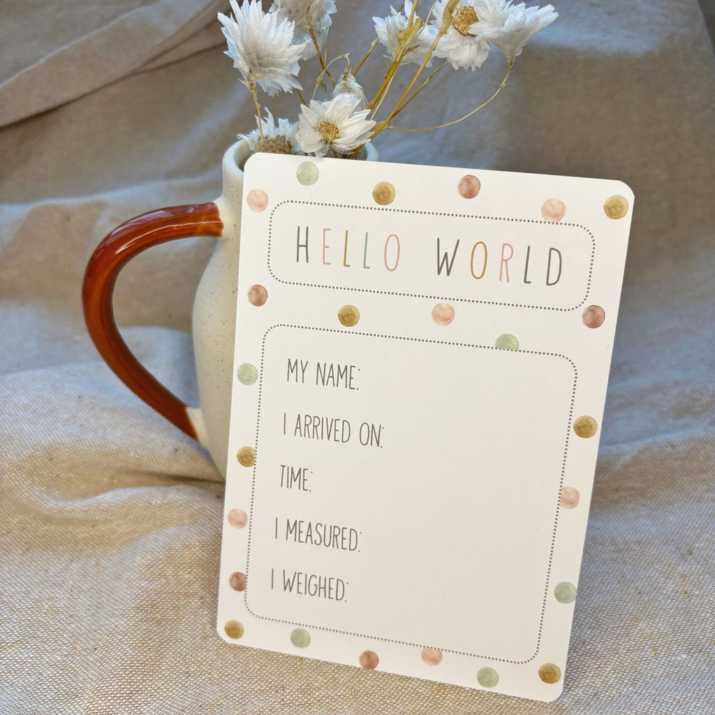 Baby Milestone Cards | 30 Cards