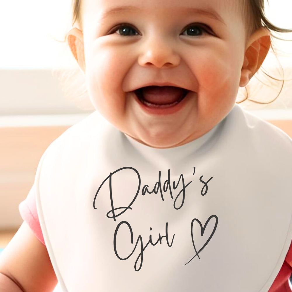 Personalised Daddy's Girl Baby Outfit: Bib, Vest, Baby Grow