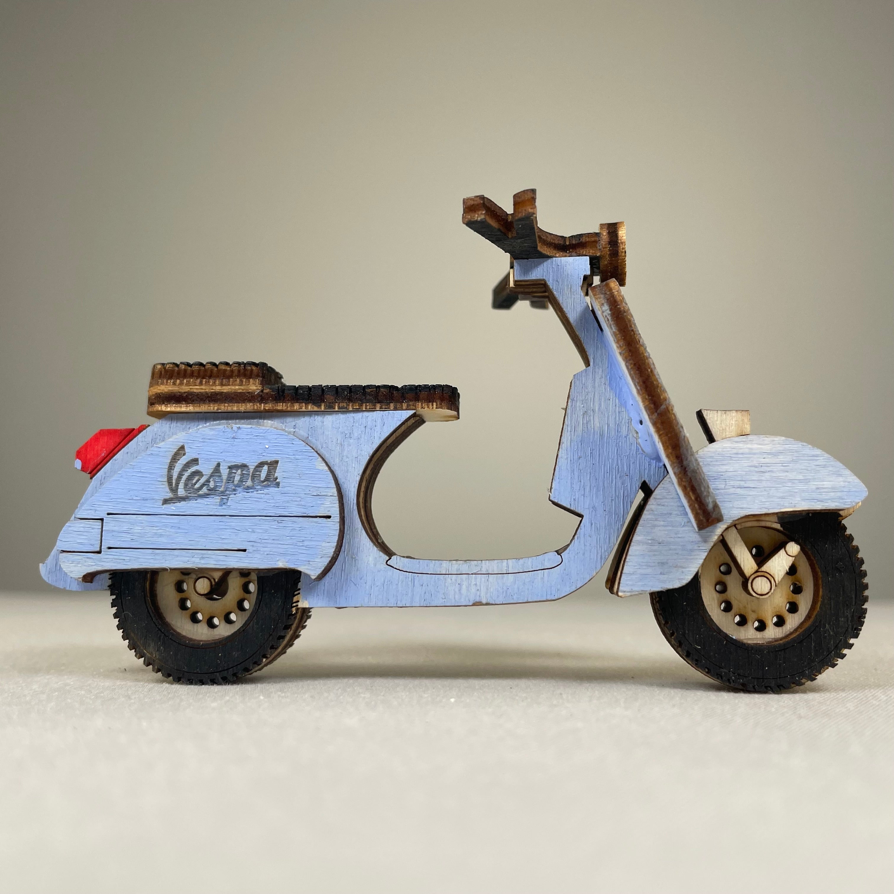 Vespa Ornmanent - Handmade Ornament by Curious Rabbit ®