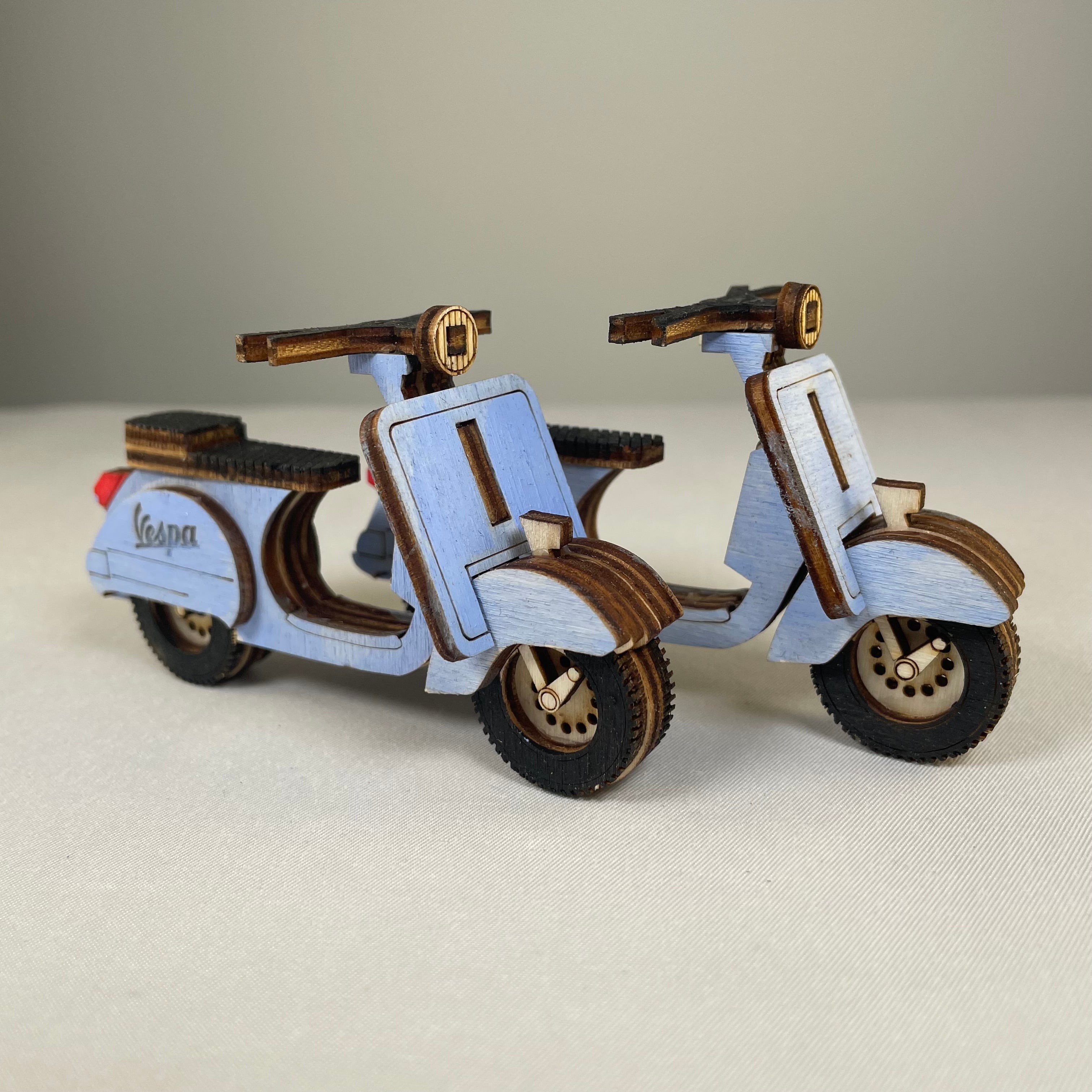 Vespa Ornmanent - Handmade Ornament by Curious Rabbit ®